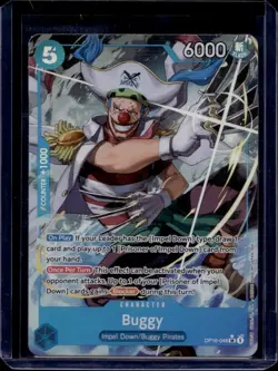 ONE PIECE OP16 BUGGY CARD OP16-048 ALT ART SR ENGLISH NICE!!! - Image 1