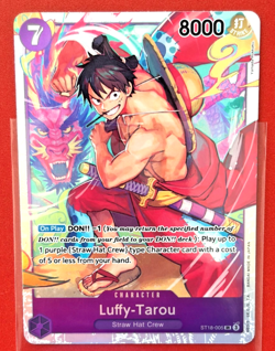 • Luffy-Tarou • ST18-005 SR Starter Deck 18 Holo Foil One Piece TCG NM - Image 1
