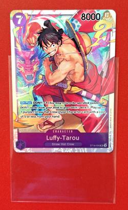 • Luffy-Tarou • ST18-005 SR Starter Deck 18 Holo Foil One Piece TCG NM - Image 2