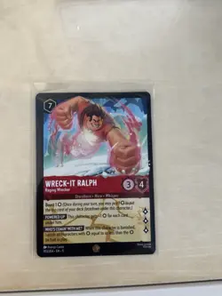 Disney Lorcana Wreck-It Ralph Raging Wrecker 103/204 Winterspell Legendary Reg - Image 1