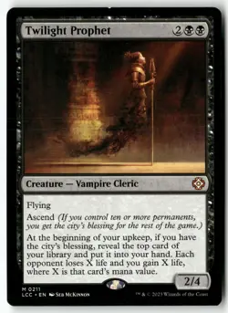 MTG Twilight Prophet Commander: The Lost Caverns of Ixalan LP - Image 1