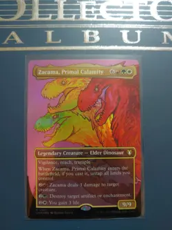 Zacama, Primal Calamity (Borderless) Commander Masters Foil - Image 1