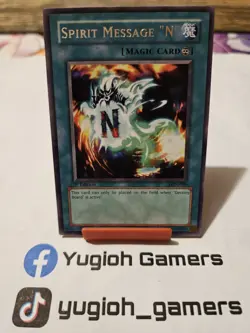 Yu-Gi-Oh Spirit Message N LON 1st Edition Rare Light Played - Image 1