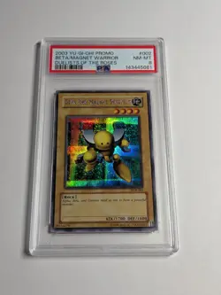 Yugioh Magnet Warrior Set DOR-001/2/3 PSA 8 NM-MT Secret Rare - Image 4