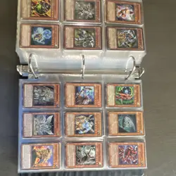 Konami Yu-Gi-Oh! TCG Mixed Card Lot w/ 3 Binders. Blue eyes white dragon (pics) - Image 3