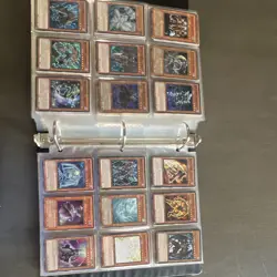 Konami Yu-Gi-Oh! TCG Mixed Card Lot w/ 3 Binders. Blue eyes white dragon (pics) - Image 4