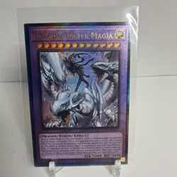 Dragon Master Magia (PCR) Prismatic Collector's Rare RA04-EN055 Yu-Gi-Oh! - Image 1
