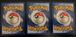 1999 Pokemon 1st Edition Fossil 3 Card Lot Cloyster, Magmar, & Psyduck - Image 2