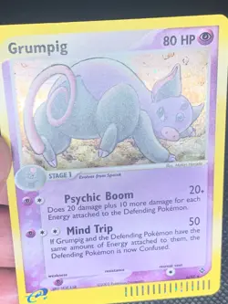 Grumpig 6/97 Holo - ex Dragon Pokemon Card - NM - Image 3