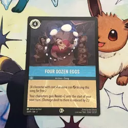 Four Dozen Eggs 33/P1 Tournament Promo Card Disney Lorcana DLPC - Image 1