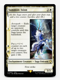 Summon: Ixion [Commander: Final Fantasy] MTG Magic NM/M ⚪ - Image 1