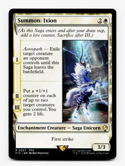 Summon: Ixion [Commander: Final Fantasy] MTG Magic NM/M ⚪ - Image 3
