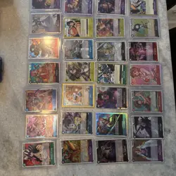 Lot of 36 Random One Piece TCG Cards Mixed Sets Rare and SP - Image 1