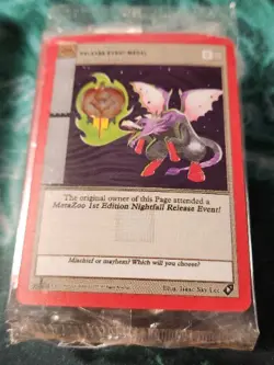 MetaZoo NIGHTFALL 1st Edition Release Event Box OPENED Sealed Deck + Promo Card - Image 4