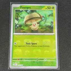 Foongus - 010/086 - Masterball Holo - Black Bolt - Pokemon Card - NM/M - Image 1