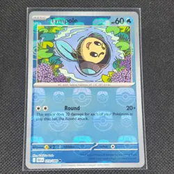 Tympole - 019/086 - Masterball Holo - Black Bolt - Pokemon Card - NM/M - Image 1