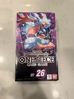 Bandai One Piece Card Game Starter Deck ST-26 Monkey D. Luffy English 50 Cards - Image 2