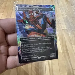 Spectacular Spider-Man (0239) (Borderless) (Textured Foil) - Image 1