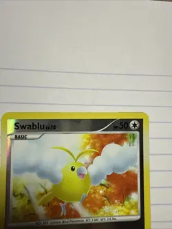 Swablu SH5 Platinum 2009 Reverse Holo Pokemon Card TCG - Image 3
