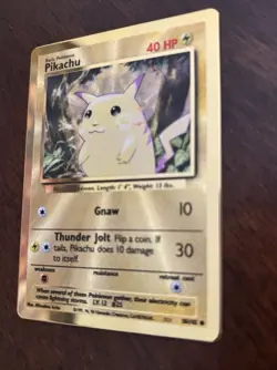 Pokemon TCG Pikachu - 58/102 (Celebrations Metal Card) - Image 3