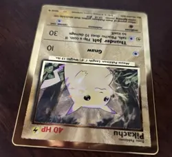 Pokemon TCG Pikachu - 58/102 (Celebrations Metal Card) - Image 4