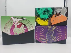 Pokemon Elite Trainer Boxes ETB: 65 Sleeves, Code, Energy, Plus More (No Cards) - Image 1