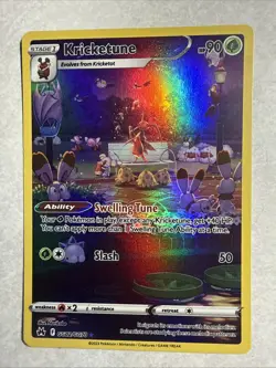 Kricketune GG02/GG70 Galarian Gallery - Crown Zenith - Pokemon Card - NM - Image 1