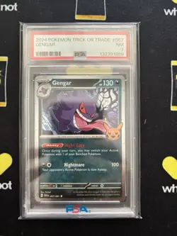 Gengar Cosmos Holo Card 057/091 PAF 2024 Trick or Trade - Image 1