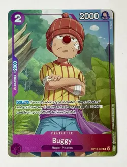 Buggy (Premium Card Collection Best Selection Vol. 6) 072 One Piece Promo LP - Image 1