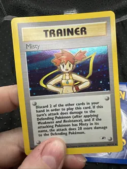 Pokemon Misty 18/132 And Brock 15/132. Gym Hero’s Cards. Ken Sugimori Holos!! - Image 3