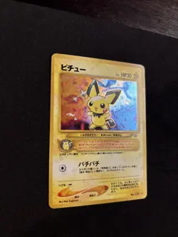 Pokemon Pichu TCG Neo Genesis No.172 Rare Japanese Holo Card LP Condition - Image 2