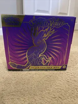 Pokemon Scarlet Violet ETB OPENED NO PACKS (RANDOM CARDS INCLUDED) ST - Image 1