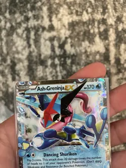 Ash-Greninja EX XY133 XY Promo Holo 2016 English Pokemon TCG Card 170 HP - Image 2