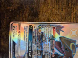 Shiny Rayquaza GX 177a/168 Hidden Fates Full Art Promo Pokemon Card NM - Image 4