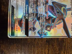 Shiny Rayquaza GX 177a/168 Hidden Fates Full Art Promo Pokemon Card NM - Image 5