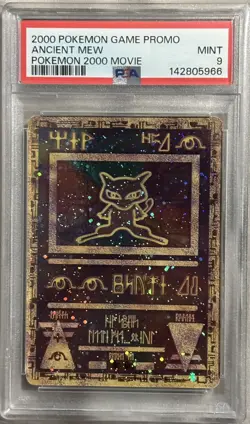 Pokemon TCG 2000 Ancient Mew Holo Card Movie Promo Edition, PSA 9 - SWIRL - Image 3