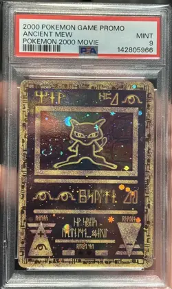 Pokemon TCG 2000 Ancient Mew Holo Card Movie Promo Edition, PSA 9 - SWIRL - Image 4