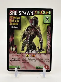 Wildstorms CCG She-Spawn Todd McFarlane Rare Card Image Universe Comics - Image 3