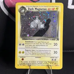 Dark Magneton Holo Rare Card 11/82 Unlimited LP - Image 1