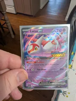 Pokemon Lugia EX & Latias EX Holo Cards Prismatic Evolutions Surging Sparks Eng… - Image 2