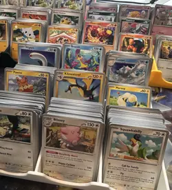 Pokemon TCG - Scarlet & Violet Base PARTIAL MASTER SET 186 Cards Total Free Ship - Image 1