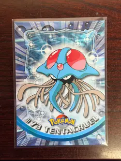 1999 Topps Pokemon Card - TV Animation Edition - #73 Tentacruel - Green Logo - Image 1