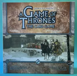 George R Martin's A Game of Thrones - The Card Game Fantasy Flight New Open Box - Image 1