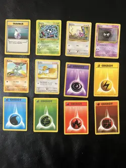 Pokemon Cards - Original Base Set - Lot of 12 - Vintage Cards Unlimited - Image 1