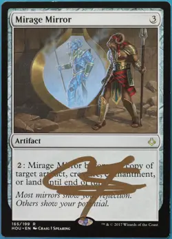 Mirage Mirror Hour of Devastation PLD Rare SIGNED CARD (521471) ABUGames - Image 1