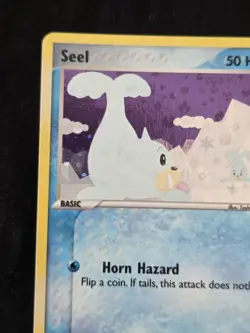 Seel 78/112 EX Firered & Leafgreen Pokemon Card Reverse Holo Foil Rare Near Mint - Image 3