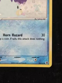 Seel 78/112 EX Firered & Leafgreen Pokemon Card Reverse Holo Foil Rare Near Mint - Image 5