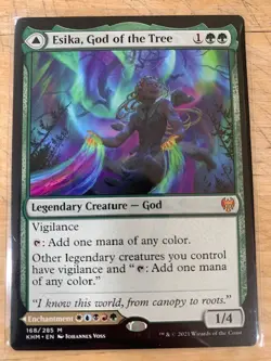 Magic the Gathering Esika, God of the Tree Kaldheim Near Mint - Image 1