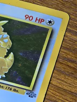 Pokemon TCG Kangaskhan 5/64 Jungle Unlimited Holo Foil Rare Vintage Card - Image 3