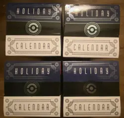 New Sealed Pokemon TCG Cards 2023 Holiday Advent Calendar Box Promo lot 4 Boxes - Image 2